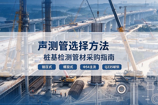 惠水声测管选型标准