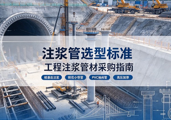 惠水注浆管选型标准